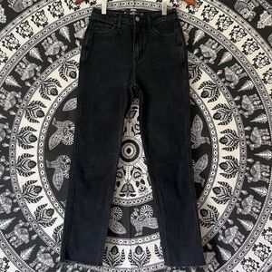 Hollister Black Mom Jeans